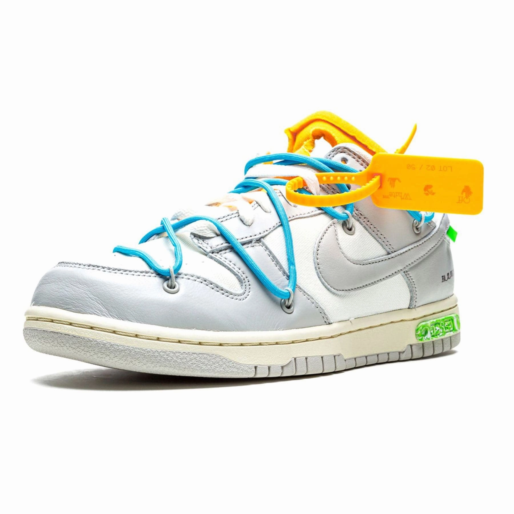 Off-White x Nike Dunk Low 'Lot 02 of 50' Off White Sneakers