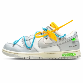 Off-White x Nike Dunk Low 'Lot 02 of 50' off white branded stylish streetwear sneakers