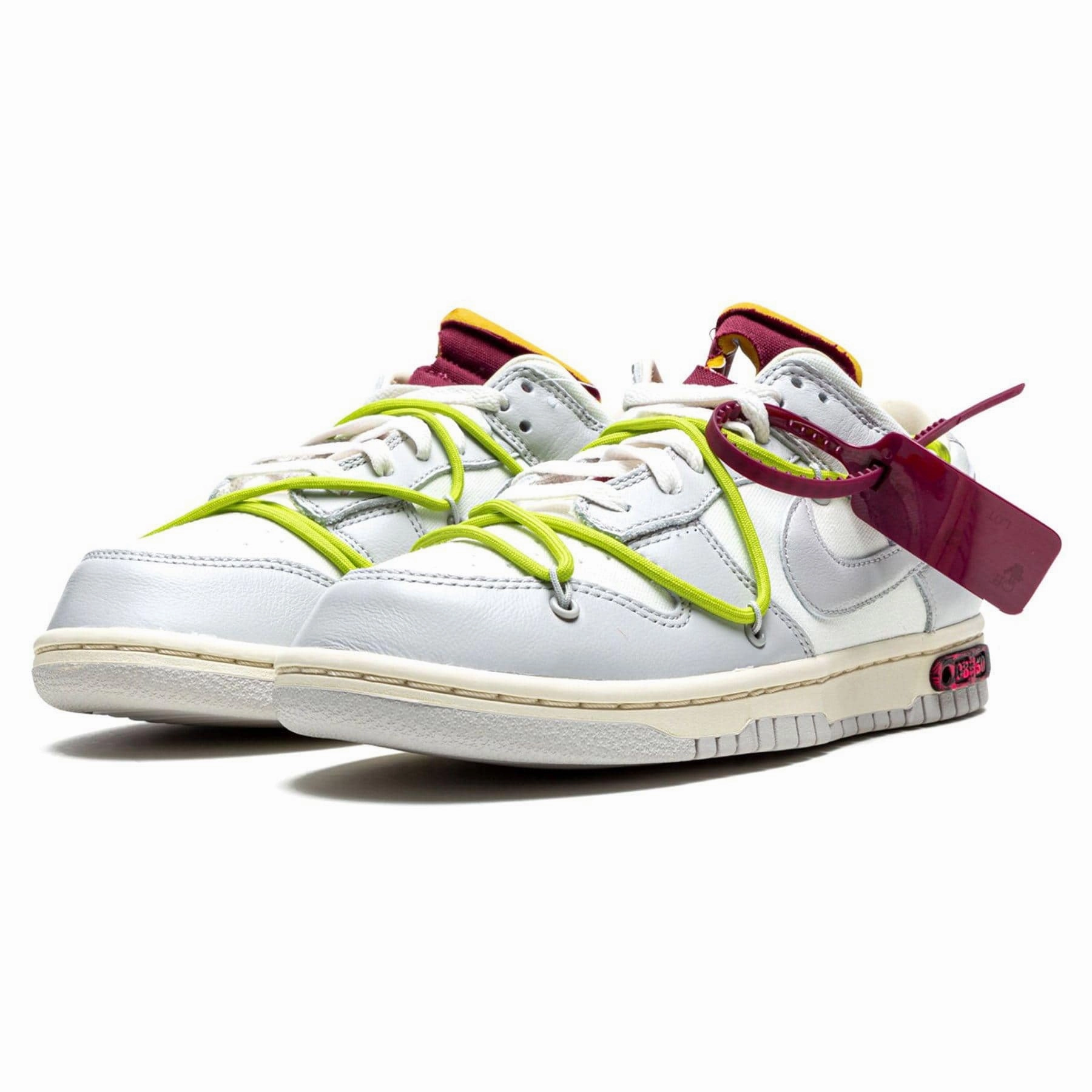 Off-White x Nike Dunk Low 'Lot 08 of 50' Off White Sneakers
