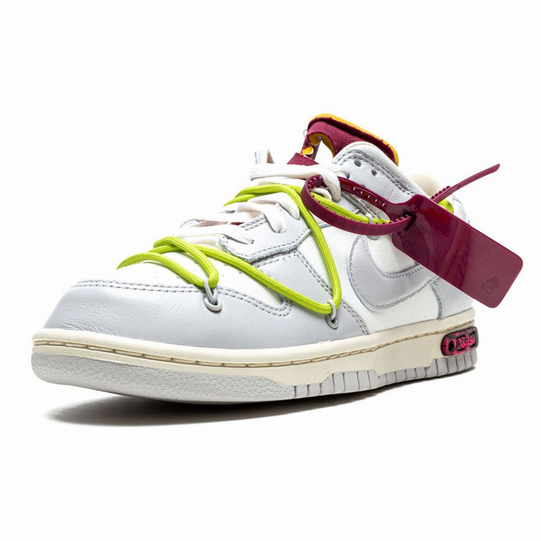 Off-White x Nike Dunk Low 'Lot 08 of 50' Off White Sneakers
