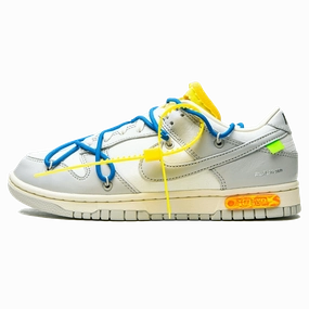 Off-White x Nike Dunk Low 'Lot 10 of 50' off white branded stylish streetwear sneakers
