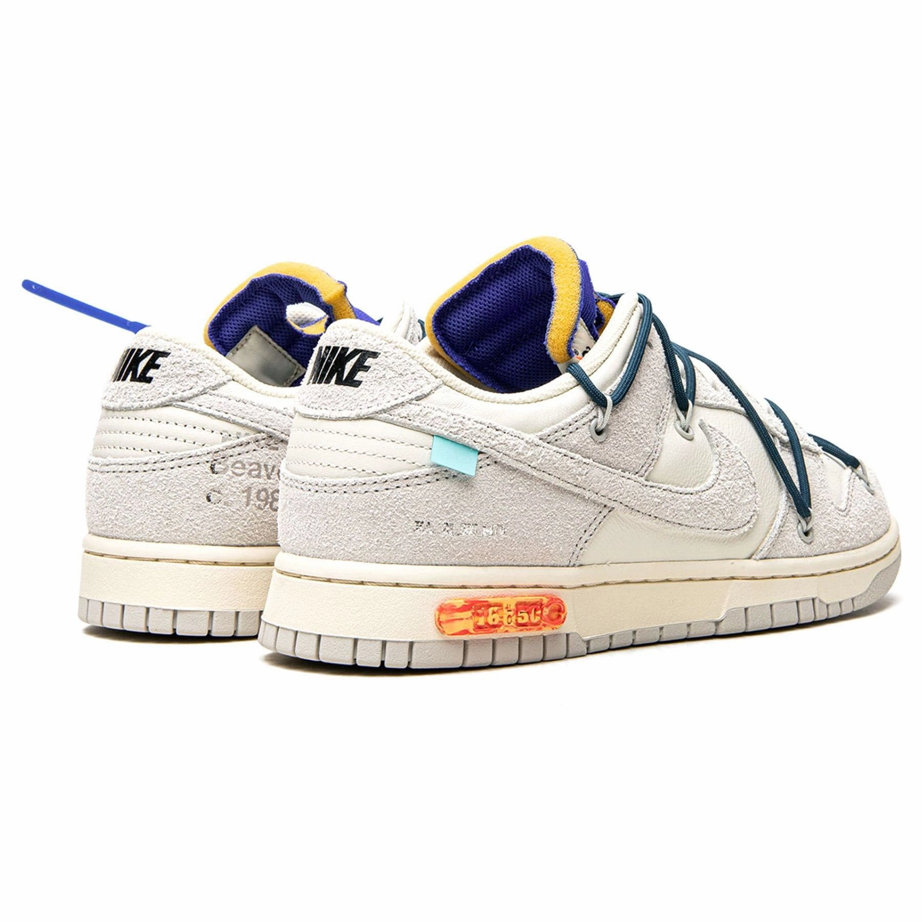 Off-White x Nike Dunk Low 'Lot 16 of 50' Off White Sneakers