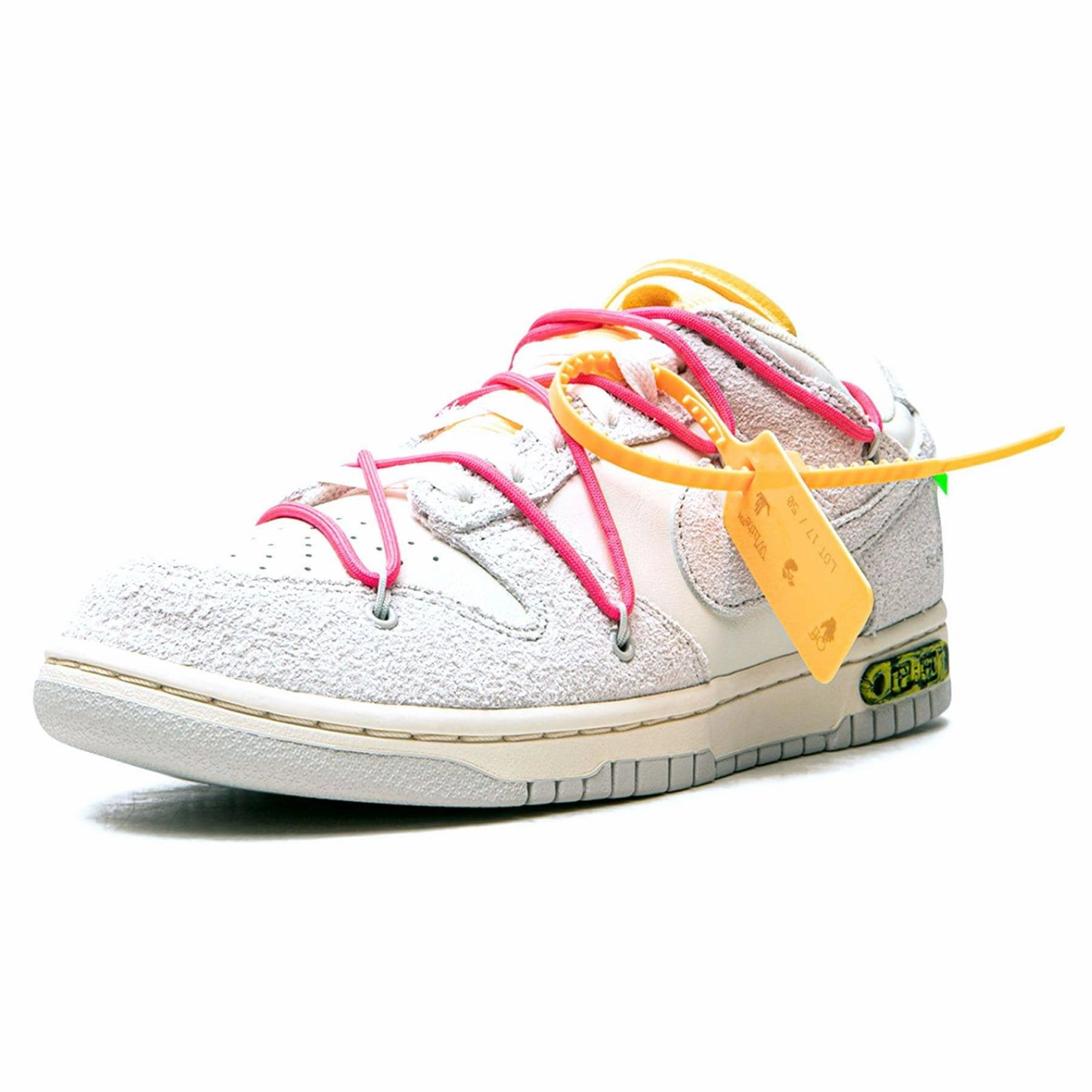 Off-White x Nike Dunk Low 'Lot 17 of 50' Off White Sneakers