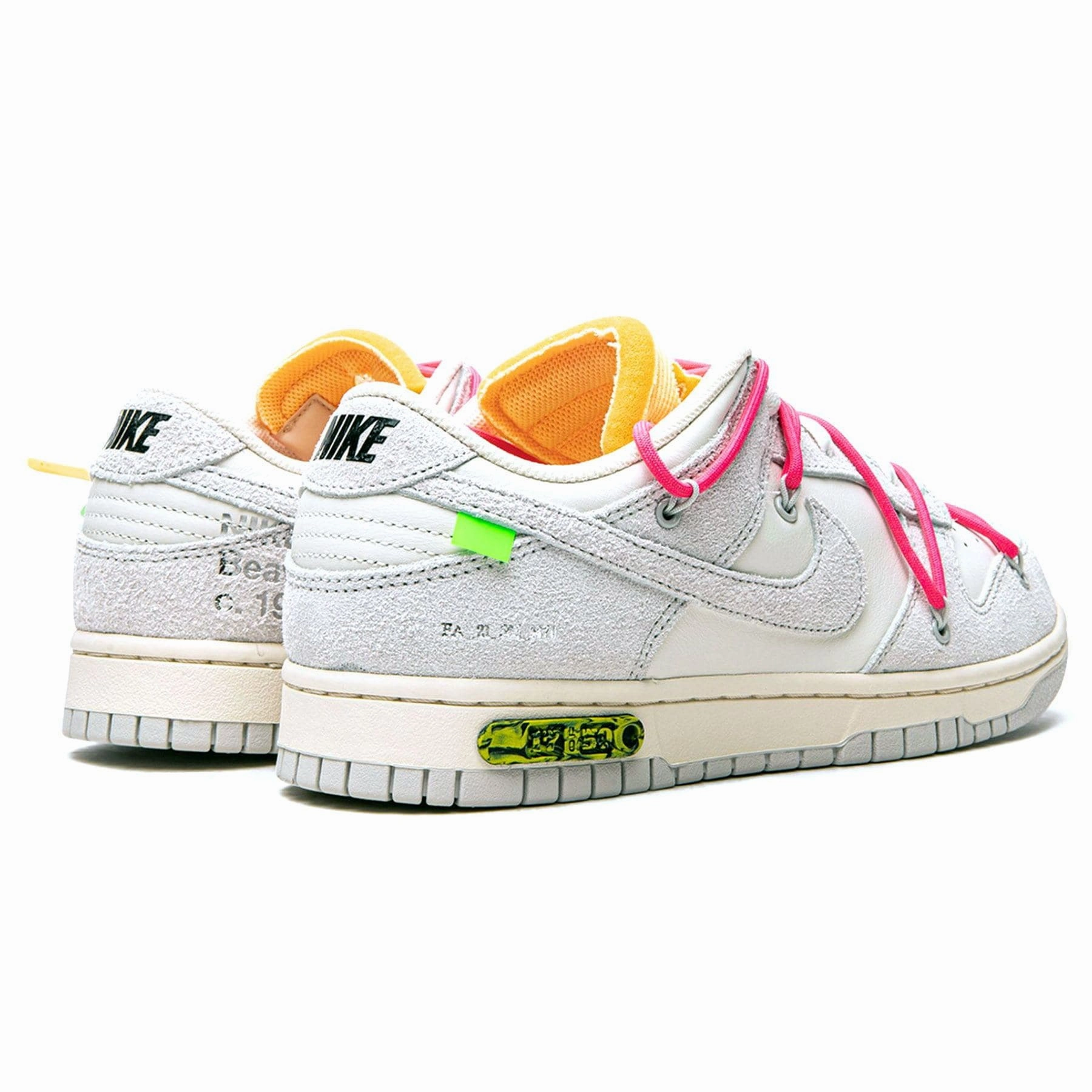Off-White x Nike Dunk Low 'Lot 17 of 50' Off White Sneakers