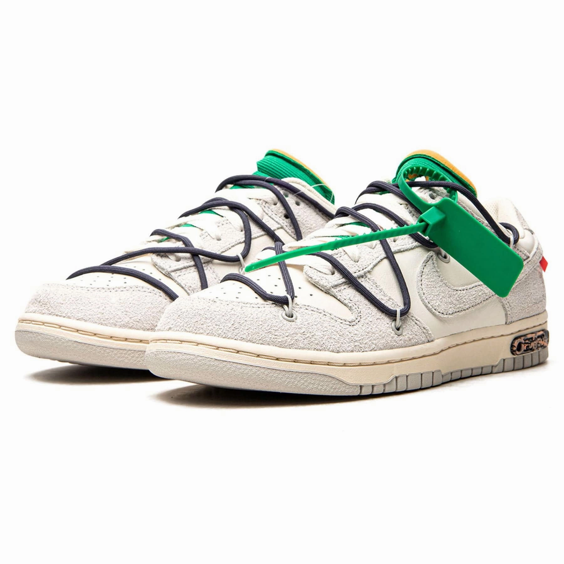 Off-White x Nike Dunk Low 'Lot 20 of 50' Off White Sneakers