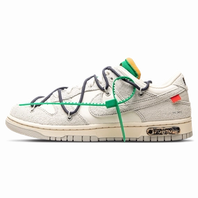 Off-White x Nike Dunk Low 'Lot 20 of 50' off white branded stylish streetwear sneakers