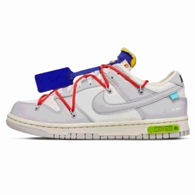 Off-White x Nike Dunk Low 'Lot 23 of 50' off white branded stylish streetwear sneakers