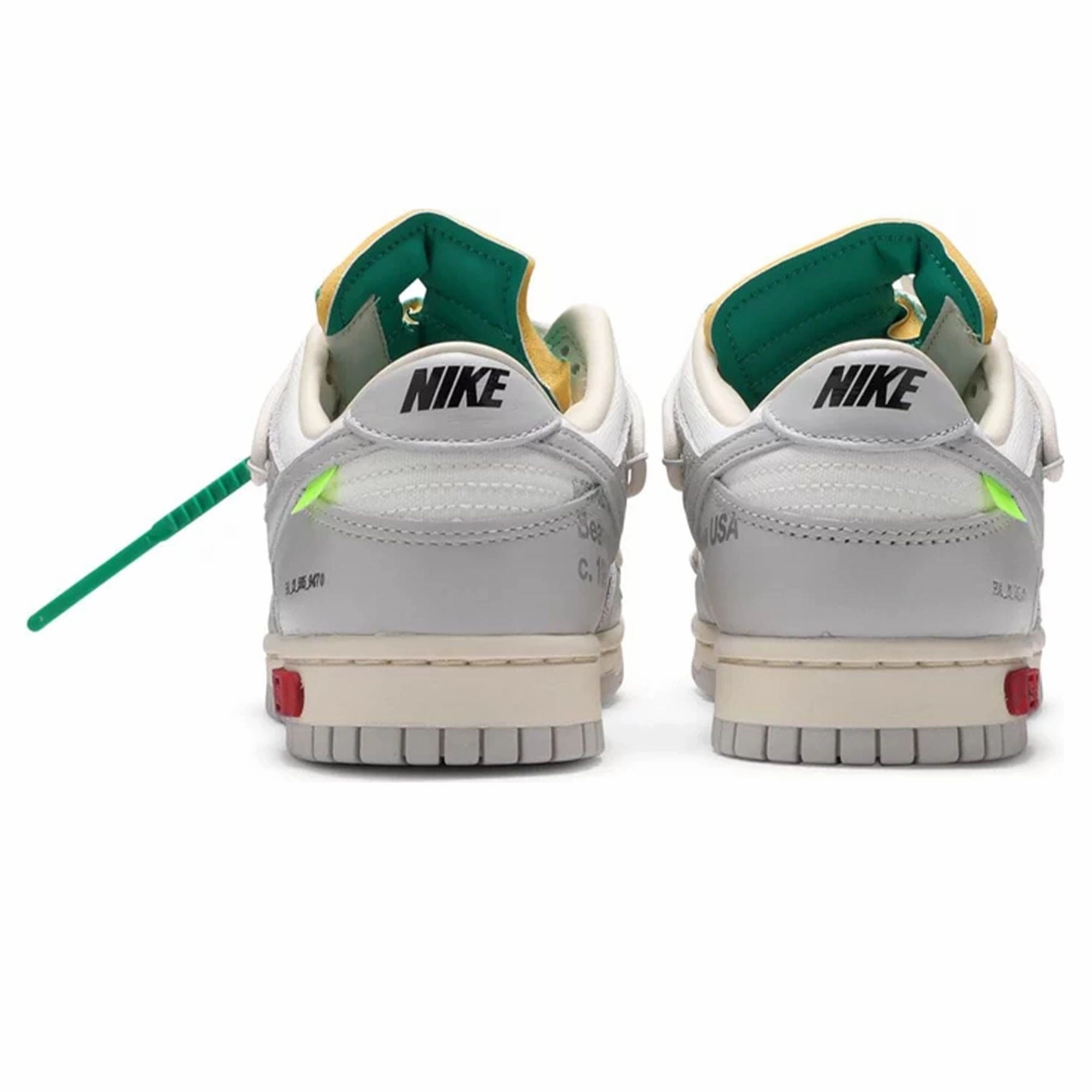 Off-White x Nike Dunk Low 'Lot 25 of 50' Off White Sneakers