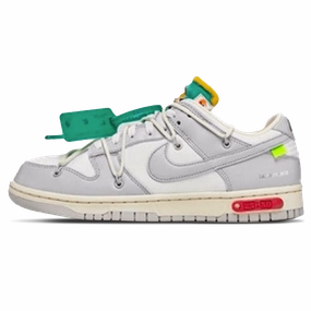 Off-White x Nike Dunk Low 'Lot 25 of 50' off white branded stylish streetwear sneakers