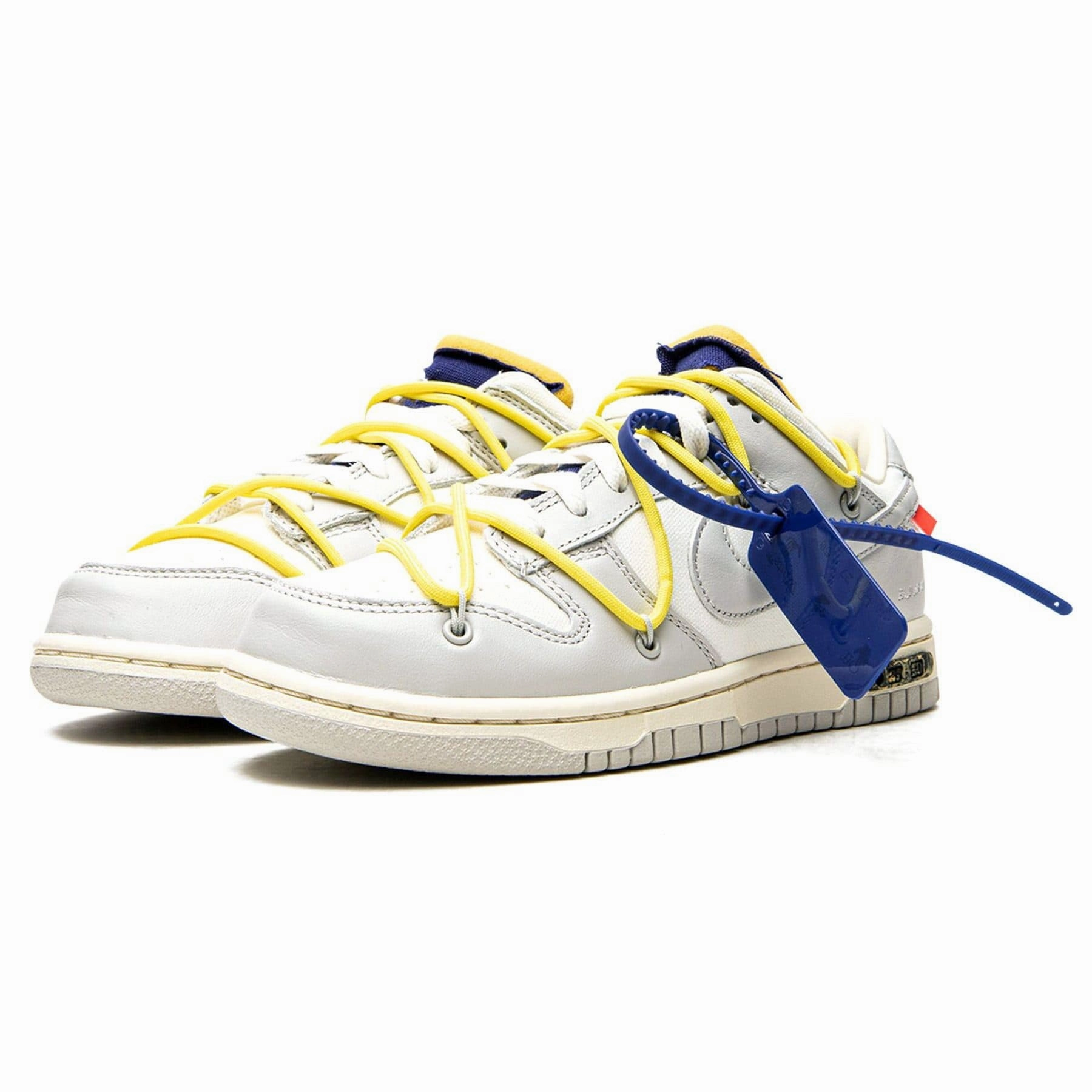 Off-White x Nike Dunk Low 'Lot 27 of 50' Off White Sneakers