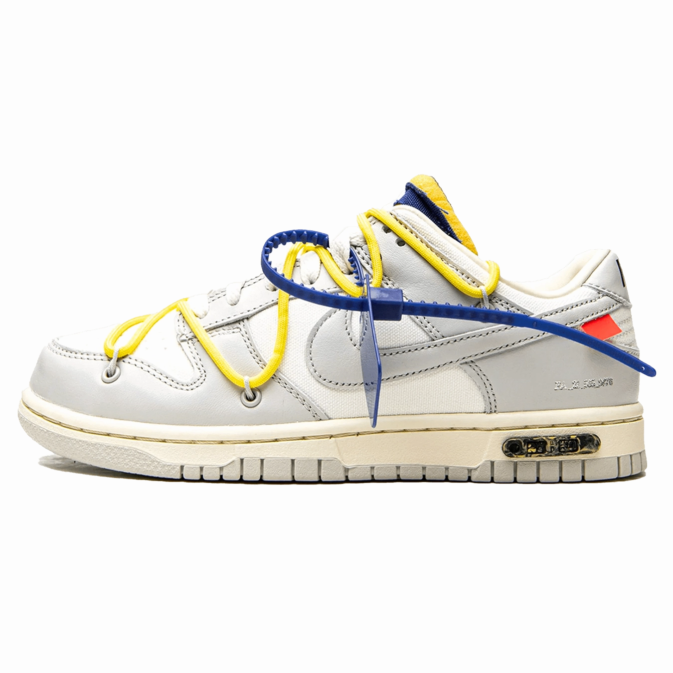 Off-White x Nike Dunk Low 'Lot 27 of 50' off white branded stylish streetwear sneakers