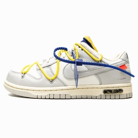 Off-White x Nike Dunk Low 'Lot 27 of 50' off white branded stylish streetwear sneakers
