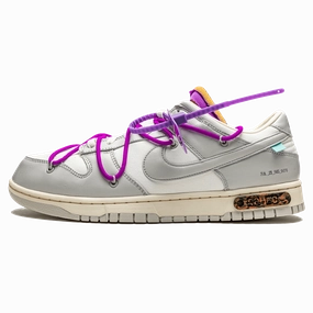 Off-White x Nike Dunk Low 'Lot 28 of 50' off white branded stylish streetwear sneakers