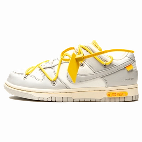 Off-White x Nike Dunk Low 'Lot 29 of 50' off white branded stylish streetwear sneakers