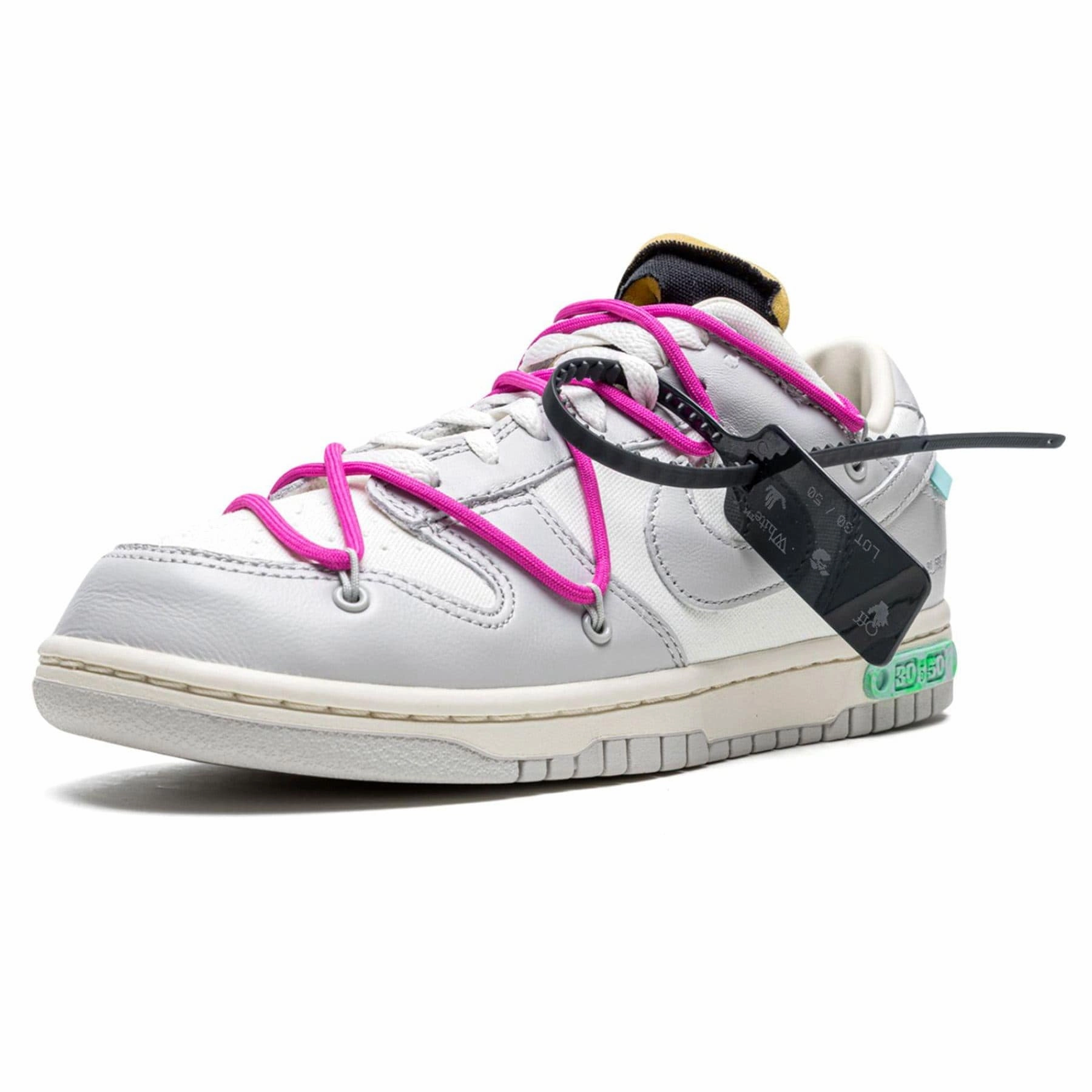 Off-White x Nike Dunk Low 'Lot 30 of 50' Off White Sneakers