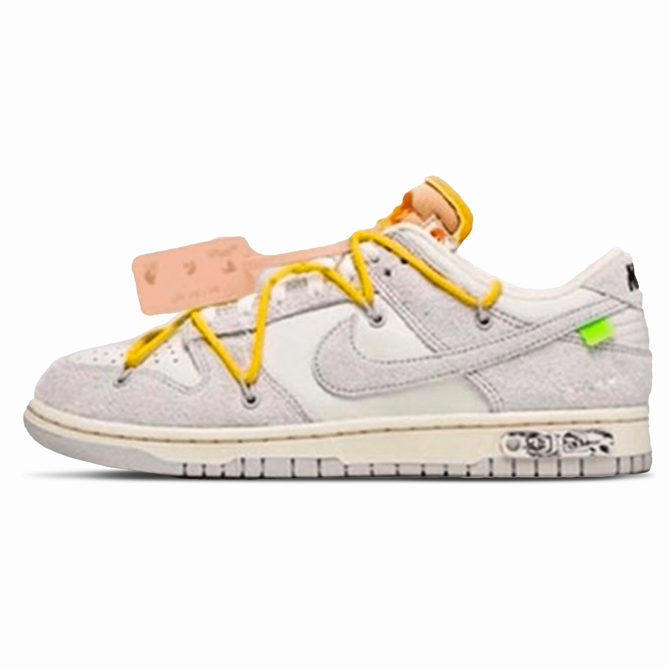 Off-White x Nike Dunk Low 'Lot 39 of 50' off white branded stylish streetwear sneakers