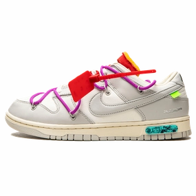 Off-White x Nike Dunk Low 'Lot 45 of 50' off white branded stylish streetwear sneakers