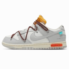 Off-White x Nike Dunk Low 'Lot 46 of 50' off white branded stylish streetwear sneakers
