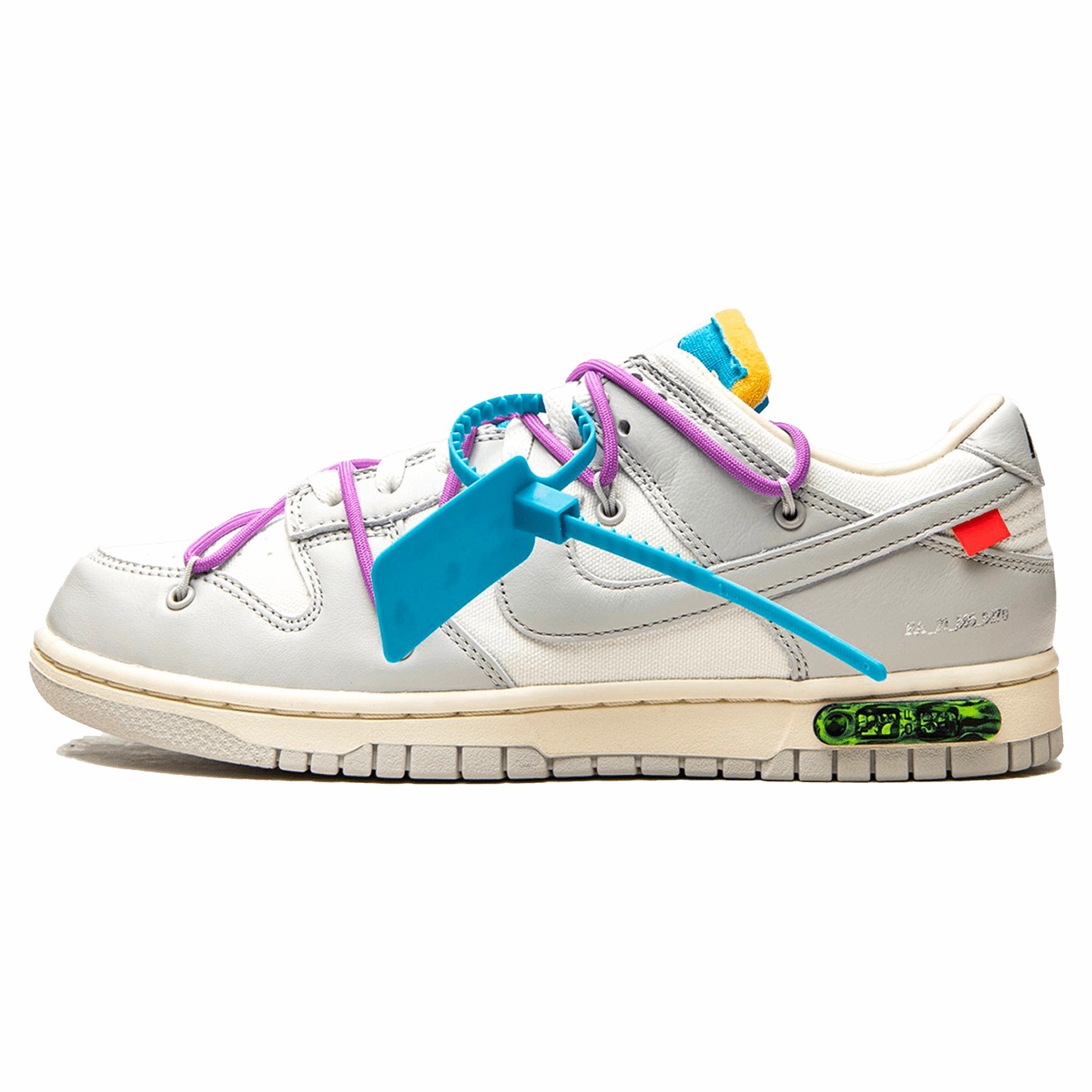 Off-White x Nike Dunk Low 'Lot 47 of 50' off white branded stylish streetwear sneakers