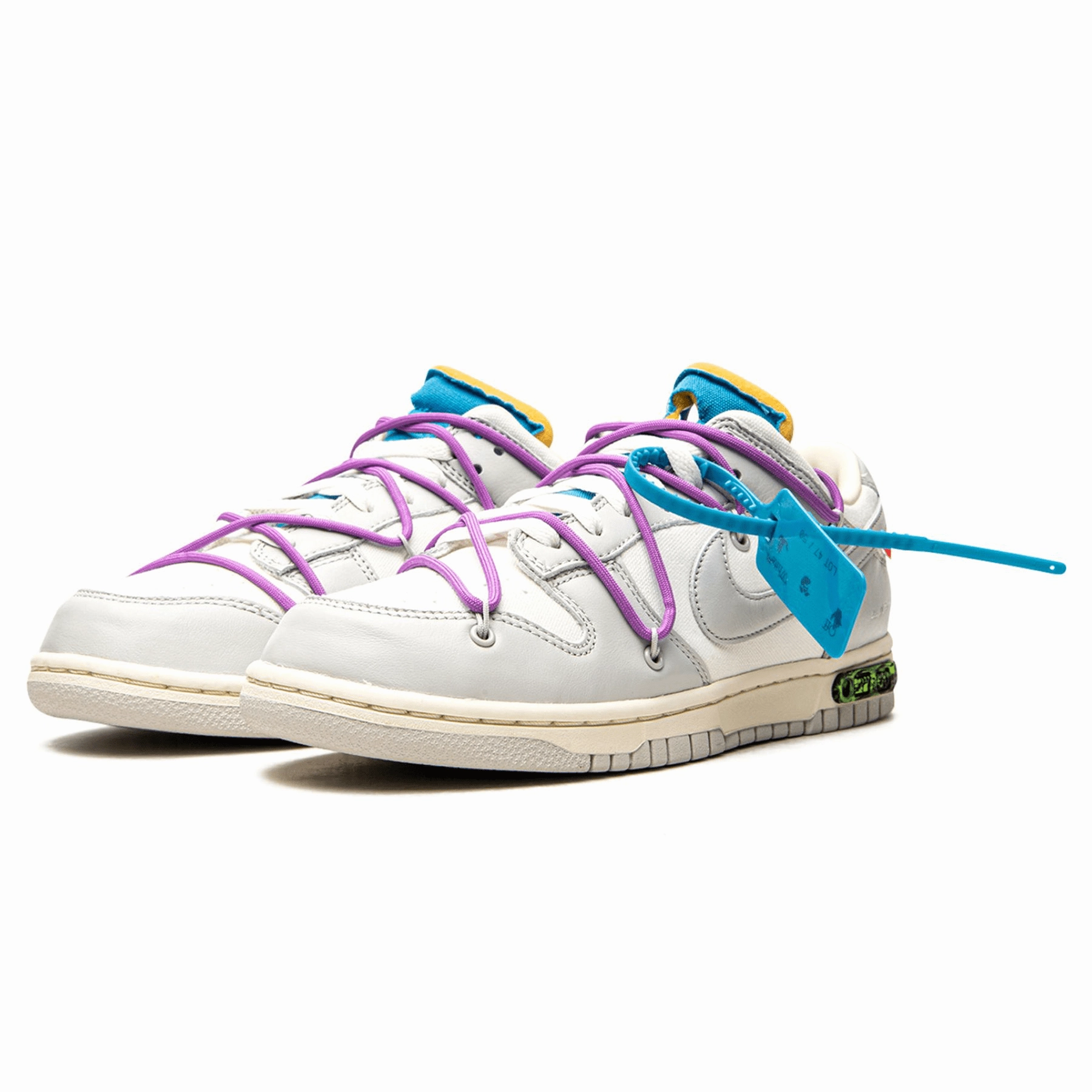Off-White x Nike Dunk Low 'Lot 47 of 50' Off White Sneakers