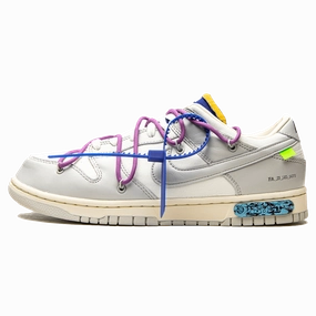 Off-White x Nike Dunk Low 'Lot 48 of 50' off white branded stylish streetwear sneakers