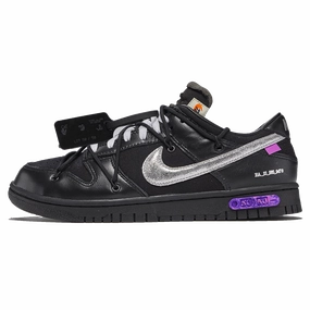 Off-White x Nike Dunk Low 'Lot 50 of 50' off white branded stylish streetwear sneakers