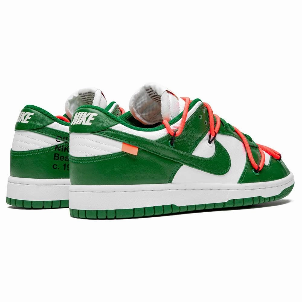 OFF-WHITE x Nike Dunk Low 'Pine Green' Off White Sneakers