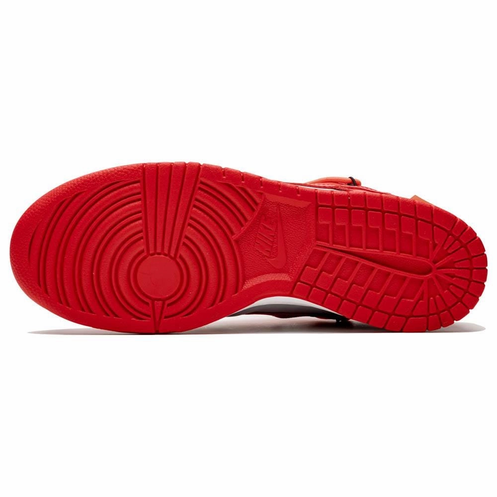 OFF-WHITE x Nike Dunk Low 'University Red' Off White Sneakers