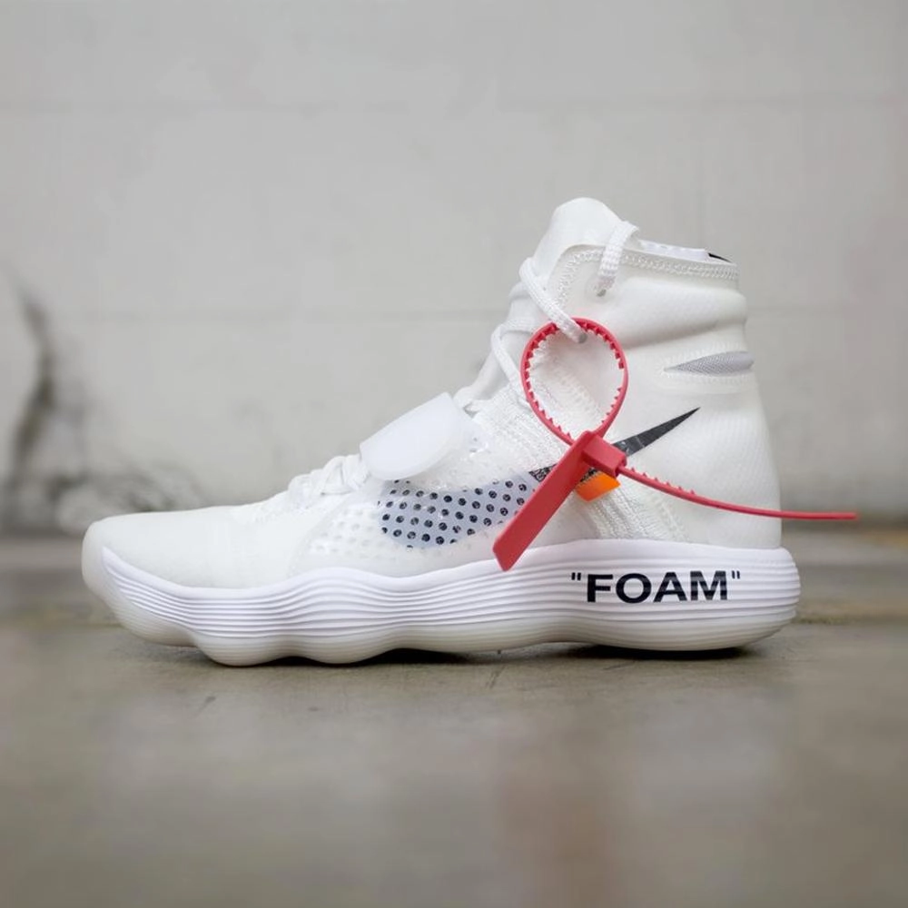 Off-White x Nike React Hyperdunk 2017 Off White Sneakers