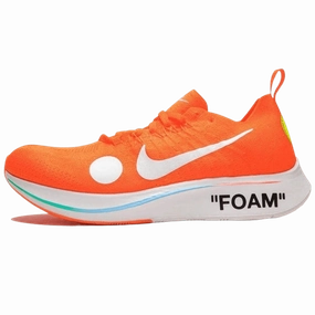 Off-White x Nike Zoom Fly Mercurial Flyknit Total Orange off white branded stylish streetwear sneakers
