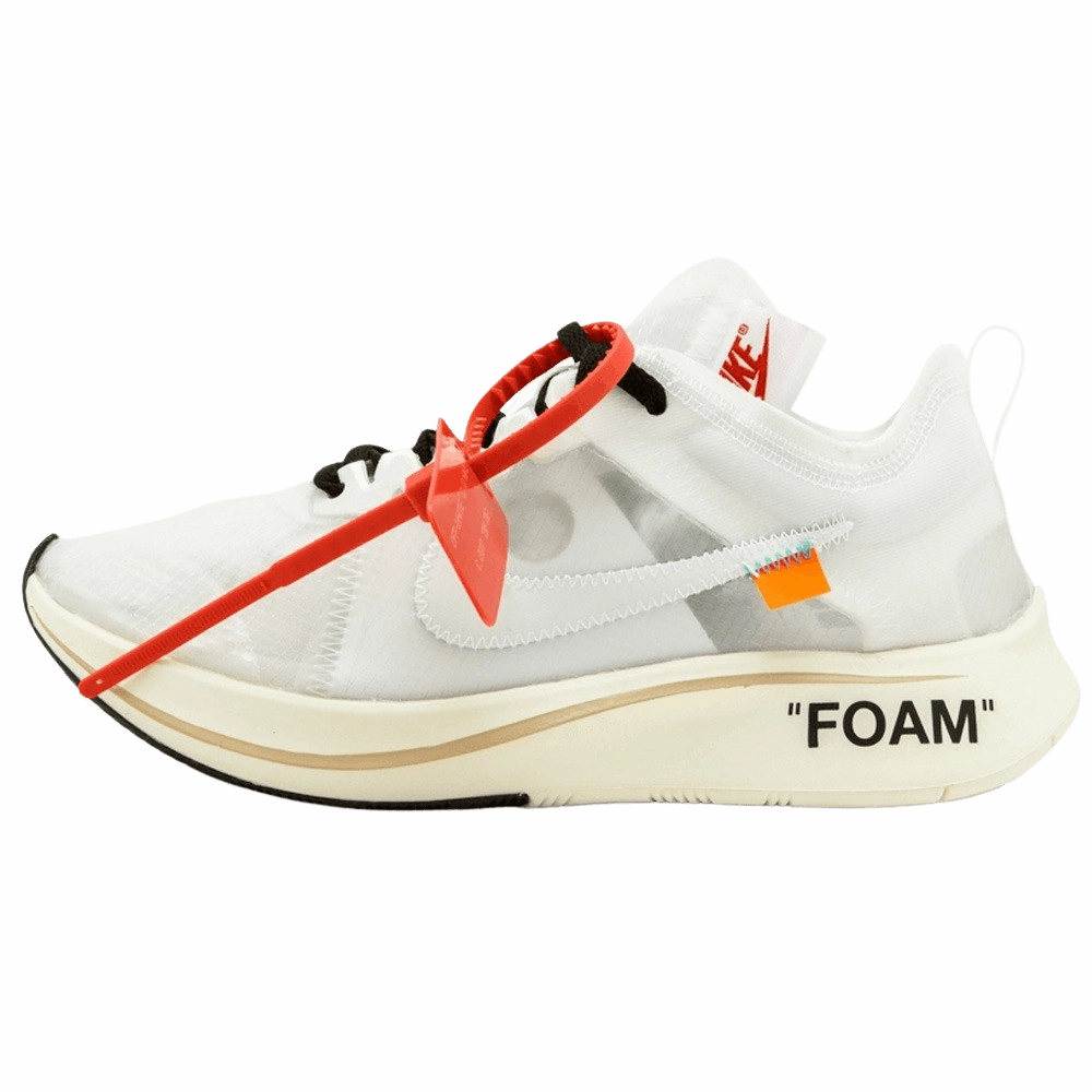 OFF-WHITE x Nike Zoom Fly "White-White-Muslin" off white branded stylish streetwear sneakers