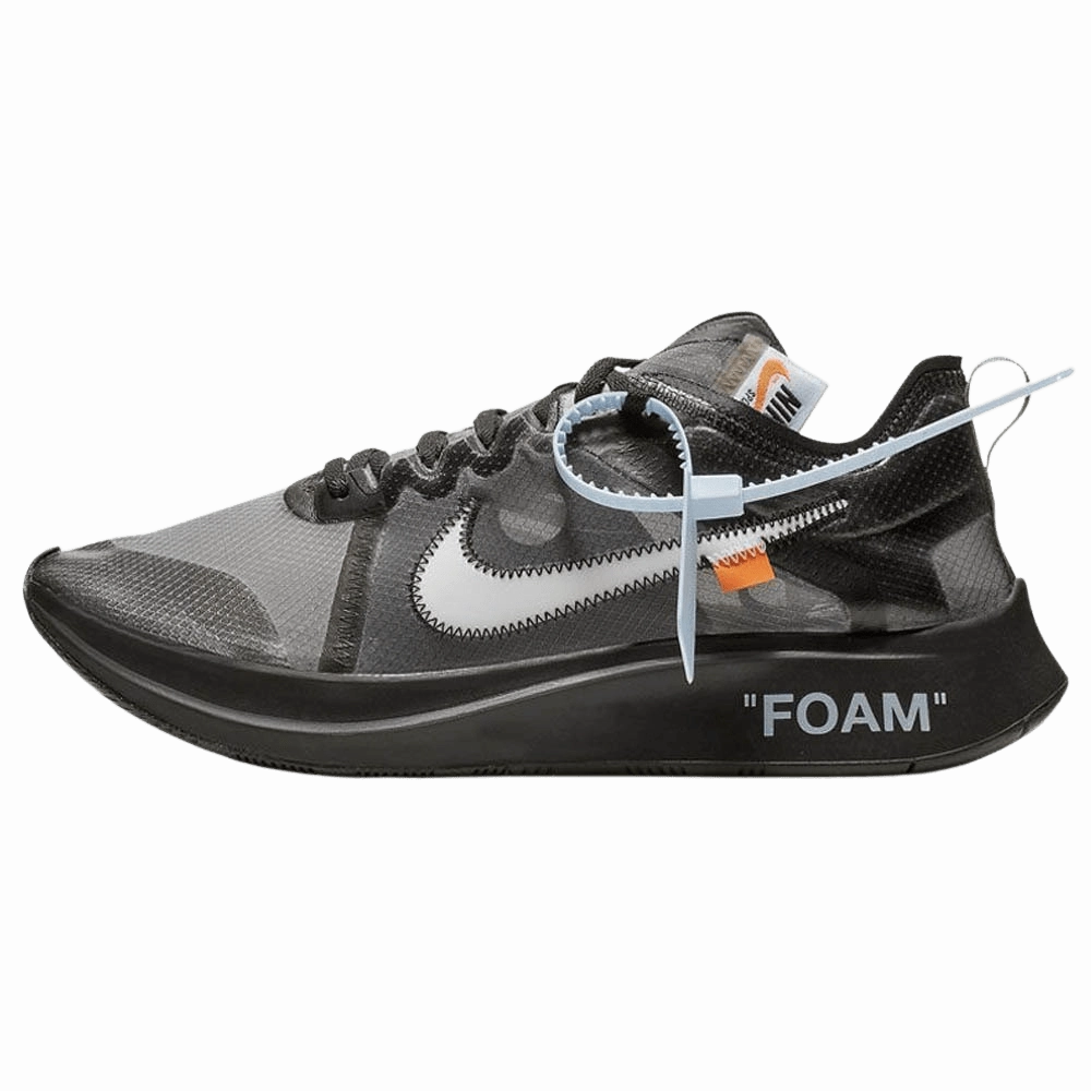 Off-White x Nike Zoom Fly SP Black off white branded stylish streetwear sneakers