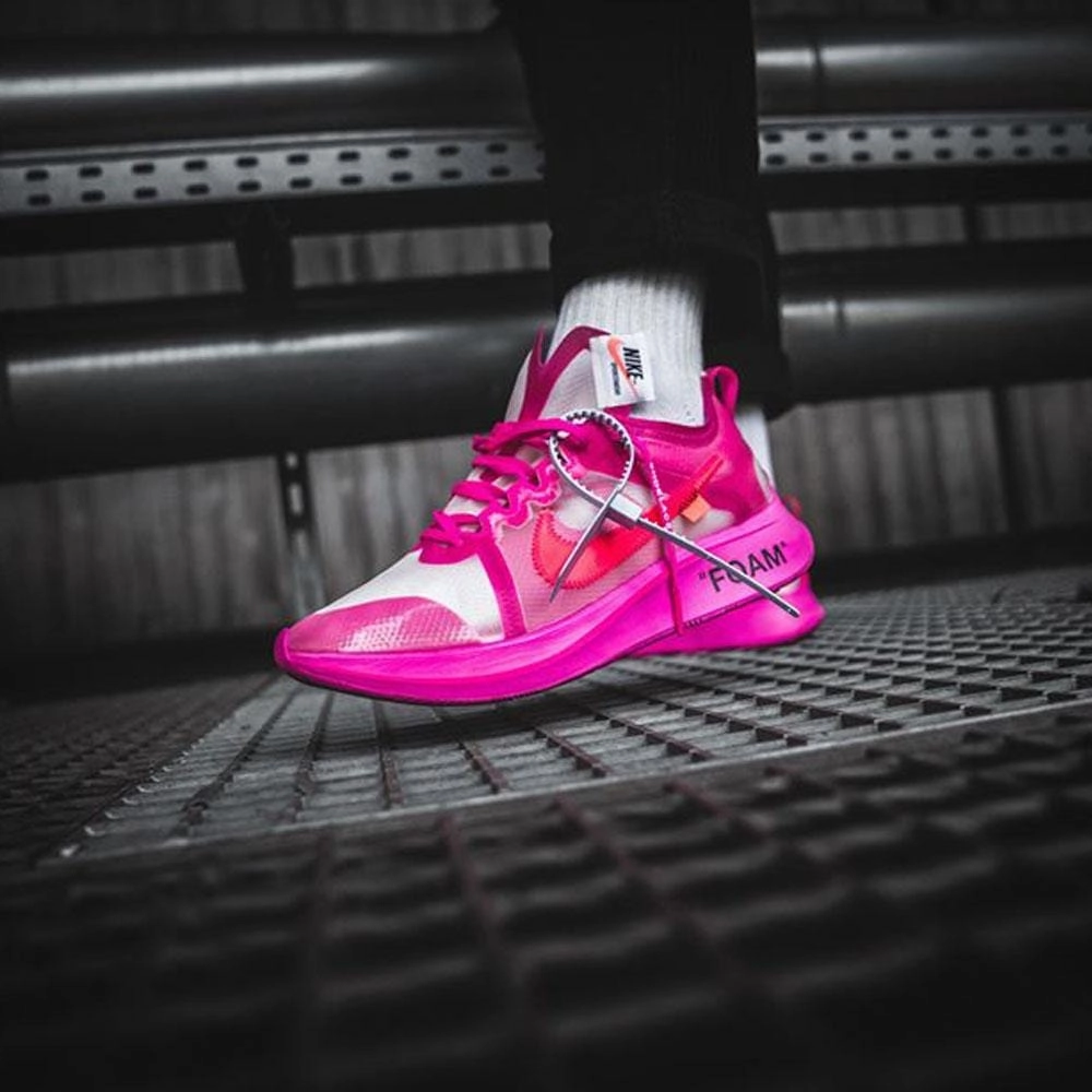 Off-White x Nike Zoom Fly SP Pink Off White Sneakers