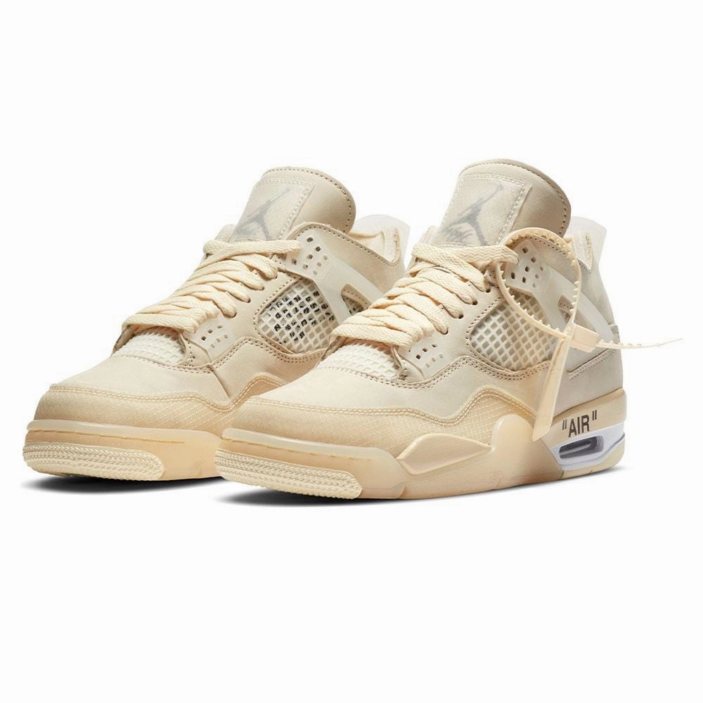 OFF-WHITE x Wmns Air Jordan 4 SP 'Sail' Air Jordan 4 retro basketball sneakers