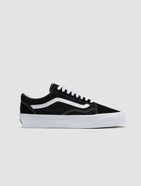 OLD SKOOL 36 LX "BLACK/WHITE" vans classic skateboarding sneakers durable style
