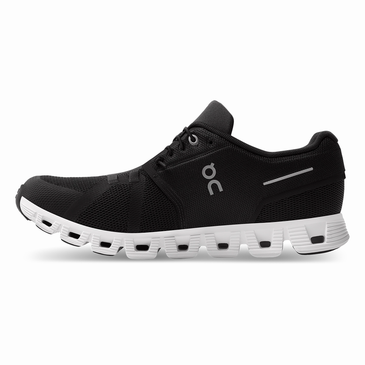 ON Cloud 5 - Black - White On Lifestyle Footwear