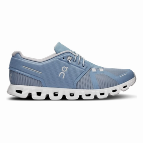 ON Cloud 5 - Chambray - White on lifestyle shoes casual comfortable design