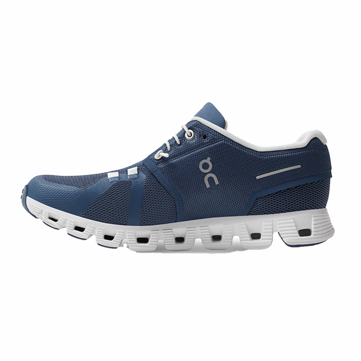 ON Cloud 5 - Denim - White On Lifestyle Footwear
