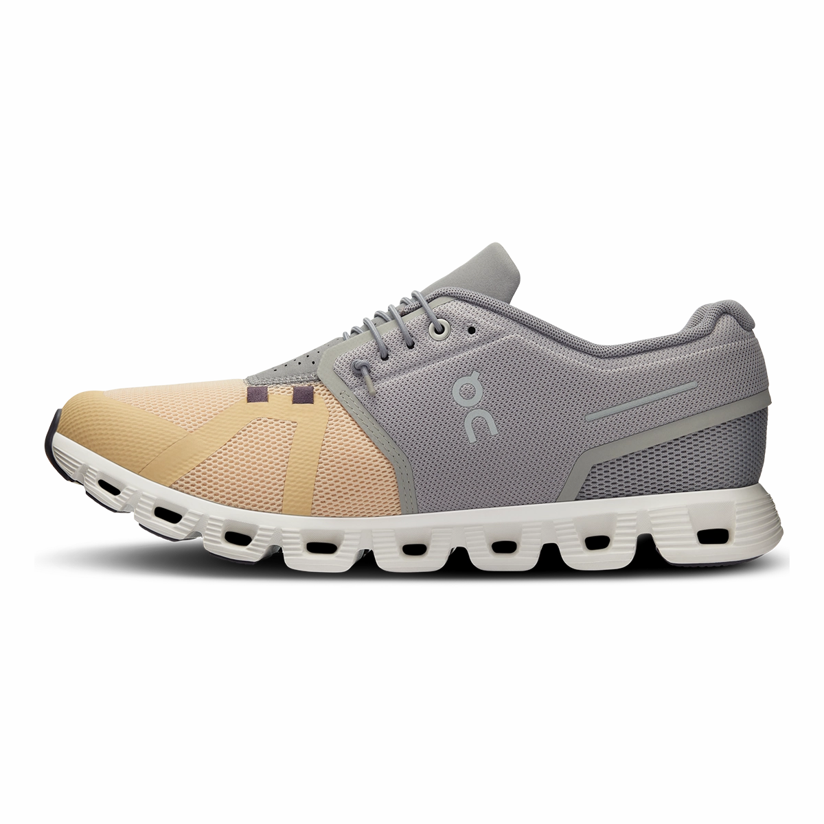 ON Cloud 5 - Fog - Savannah On Lifestyle Footwear