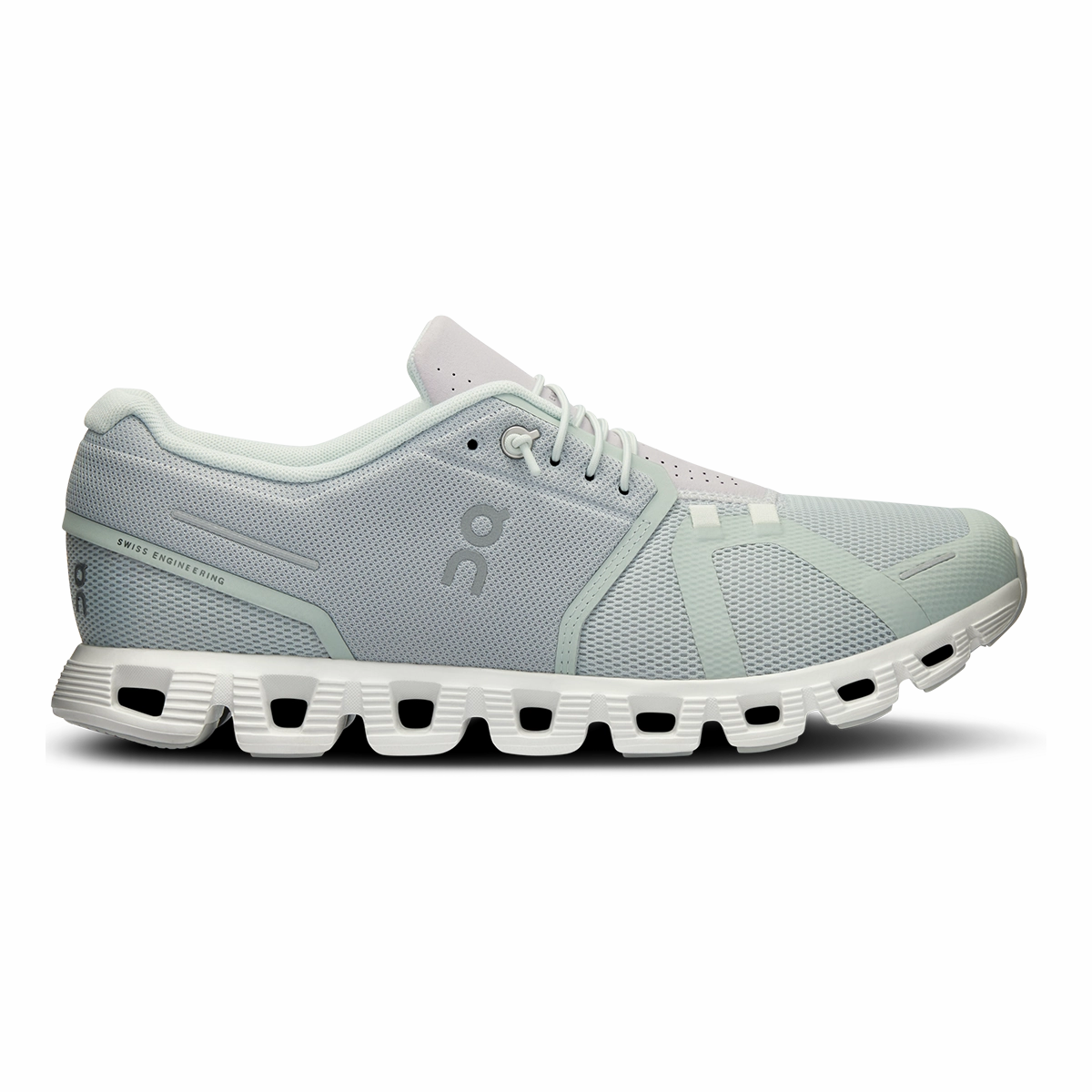 ON Cloud 5 - Glacier - Glacier on lifestyle shoes casual comfortable design