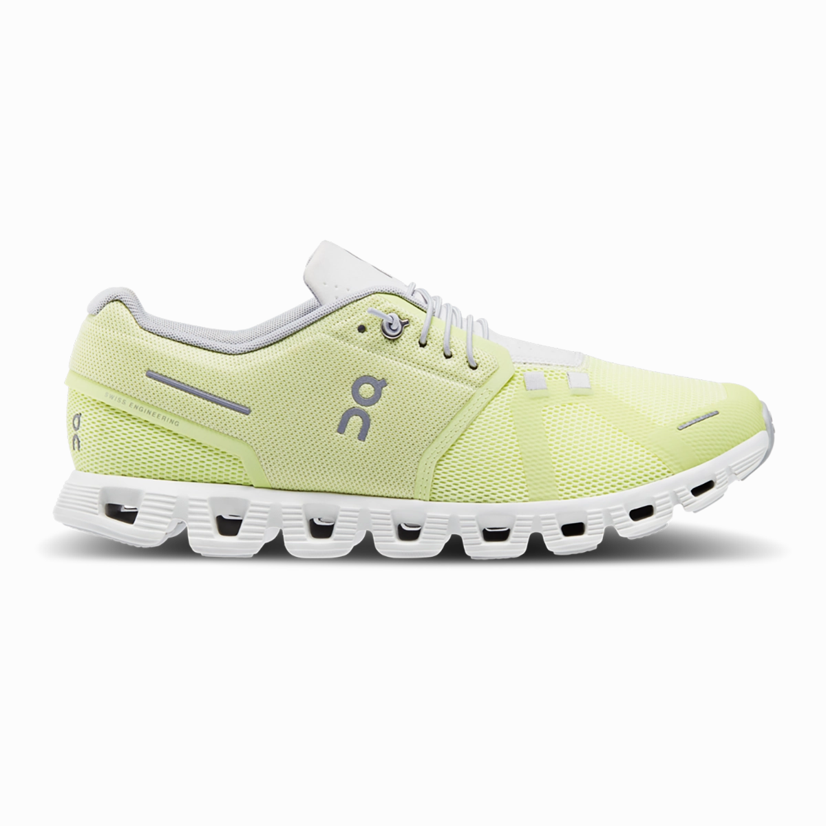 ON Cloud 5 - Hay - Frost on lifestyle shoes casual comfortable design