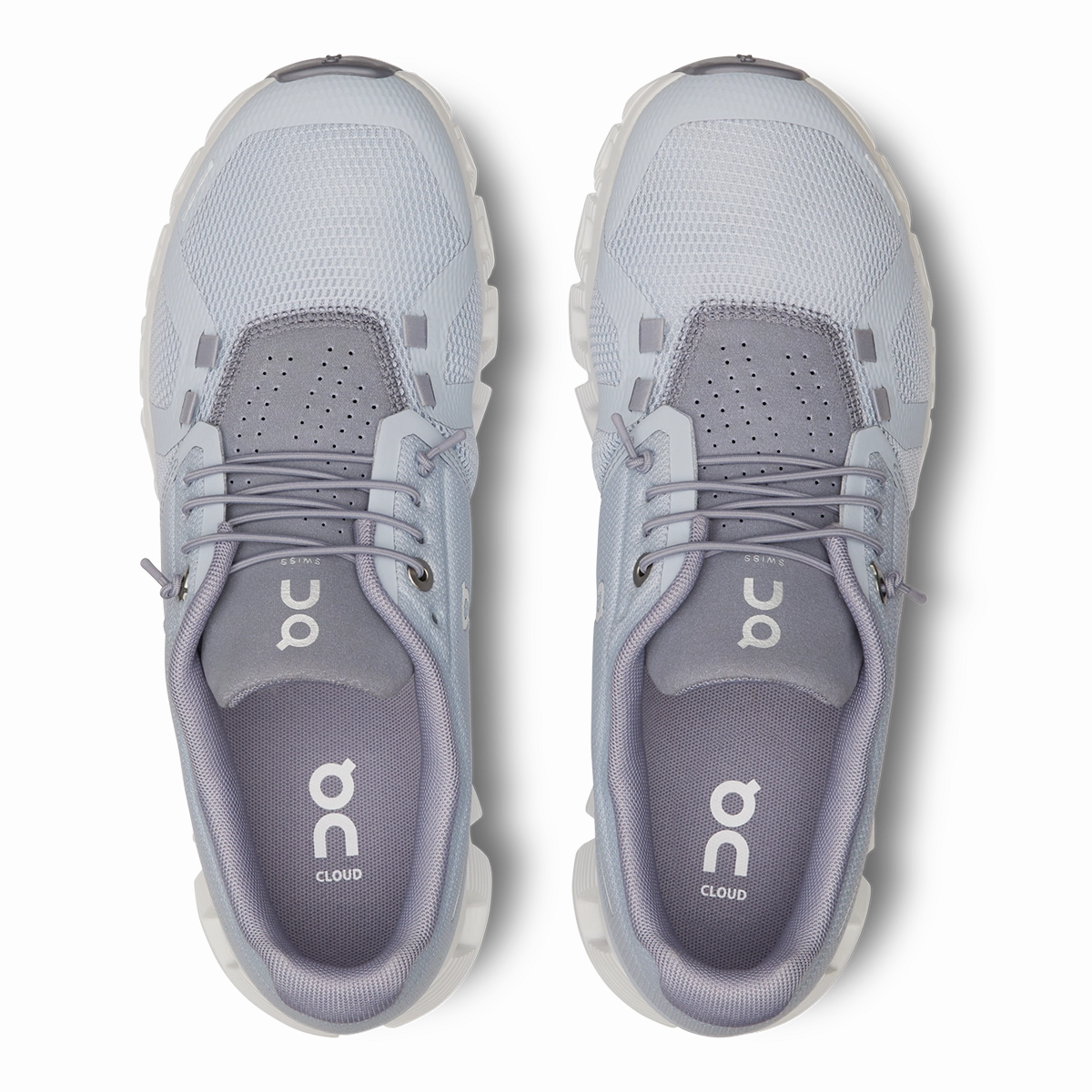 ON Cloud 5 - Heather - Fossil On Lifestyle Footwear