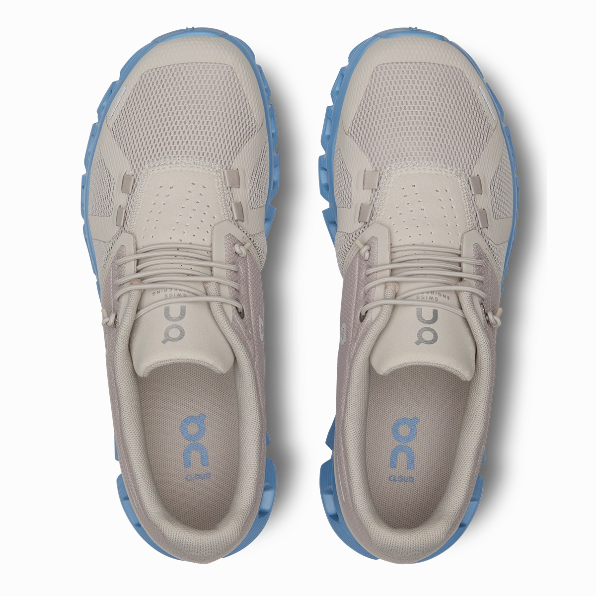 ON Cloud 5 - Pearl - Neptune On Lifestyle Footwear