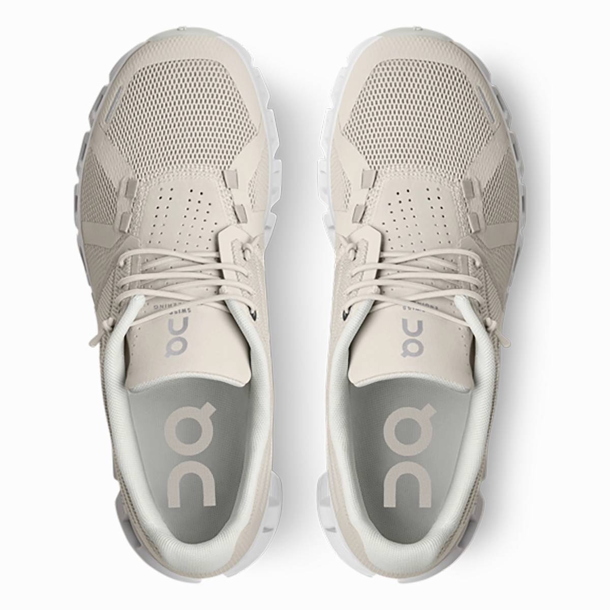 ON Cloud 5 - Pearl - White On Lifestyle Footwear