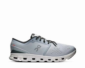 ON Cloud X4 "Glacier" on running shoes for women comfortable fit
