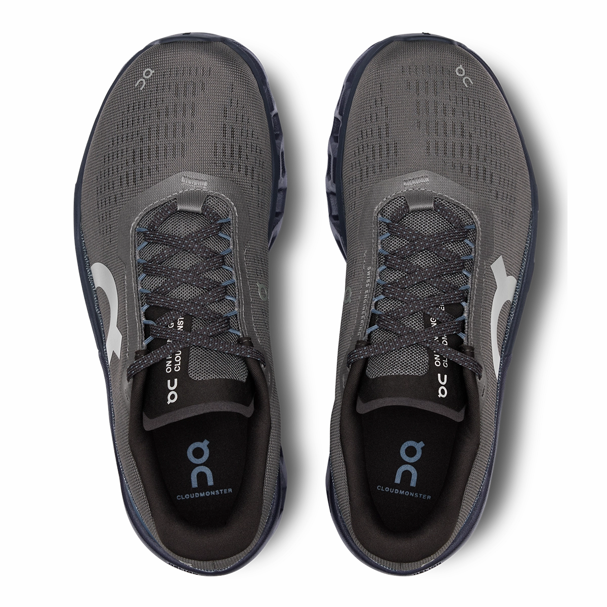 ON Cloudmonster 2 - Asphalt - Iron On Lifestyle Footwear