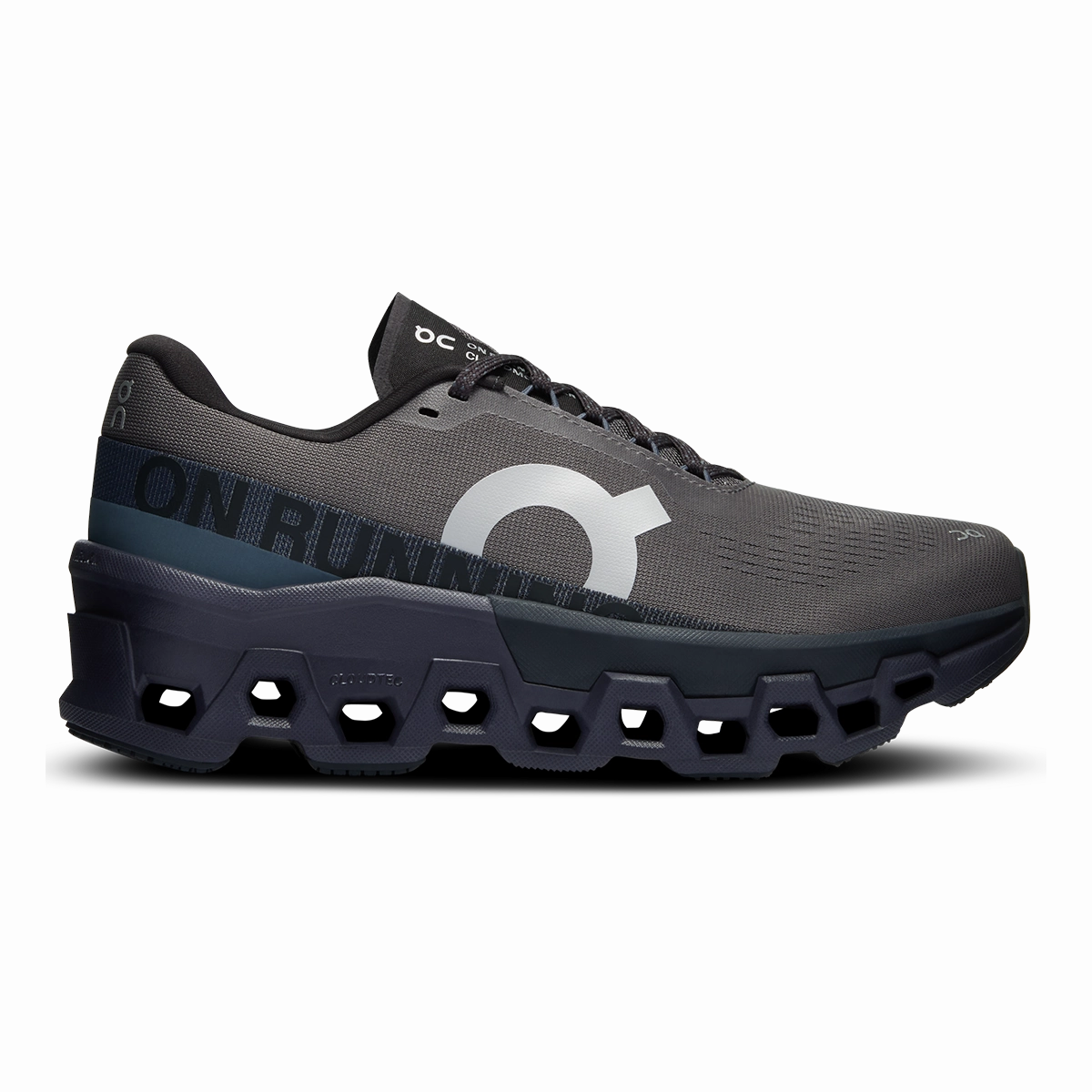 ON Cloudmonster 2 - Asphalt - Iron on lifestyle shoes casual comfortable design