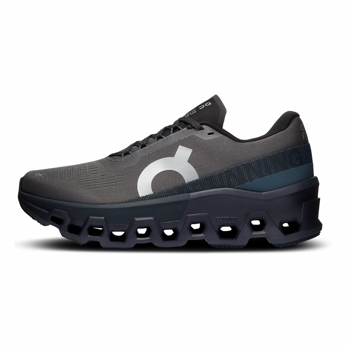 ON Cloudmonster 2 - Asphalt - Iron On Lifestyle Footwear