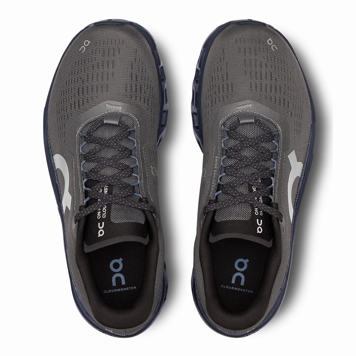 ON Cloudmonster 2 - Asphalt - Iron On Running Footwear