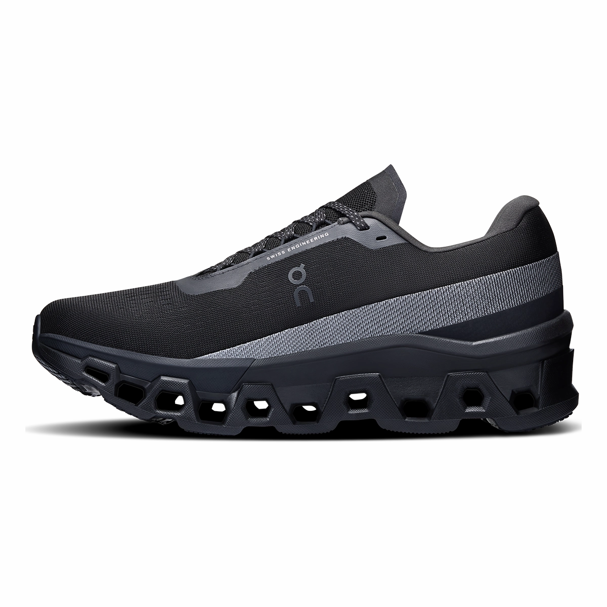 ON Cloudmonster 2 - Black - Black On Running Footwear